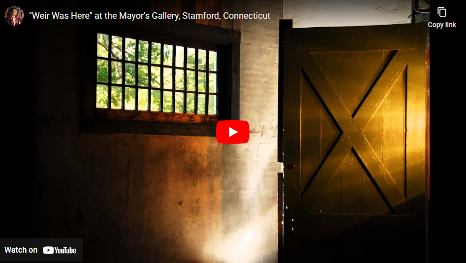Congressman Jim Himes Looks Back at Xiomaro's 2013 Exhibit at The Mayor's Gallery
