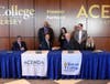 Rowan College of South Jersey (RCSJ), together with the Board of County Commissioners from Gloucester, participated in a ceremony to commemorate the signing of a brand-new premier partnership between the College and Acenda Integrated Health, Inc.