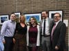 Isabella Teti (Center) Gloucester Catholic High School senior and RCSJ-HSOP student joins her parents (left) and representatives from the Catholic Diocese of Camden, including Dr. Bill Watson, superintendent (far right) to celebrate the Oct. 23 event.