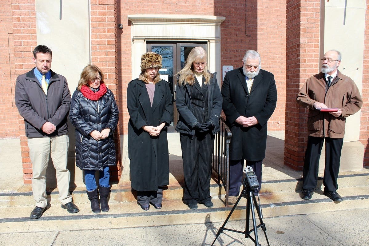 A solemn ceremony marked the city’s second observance of Black Balloon Day.