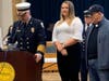 Quinnipiac University graduate Courtney Vander May student was honored in a ceremony at Memorial Town Hall this week.