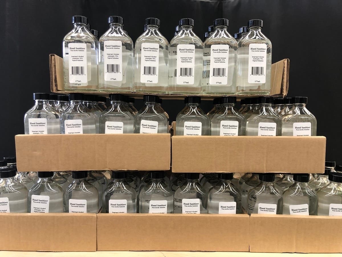 Powder Hollow Brewery will be selling hand sanitizer at its tap room on two days this week.