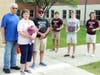 Chip and Joan Hillo presented North Haven hockey players with scholarships Sunday in memory of their son, Craig M. Hillo, who died in a car accident in 2003 at the age of 19.