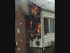 Firefighters quickly knocked down a house fire Thursday afternoon in Hamden, according to officials.