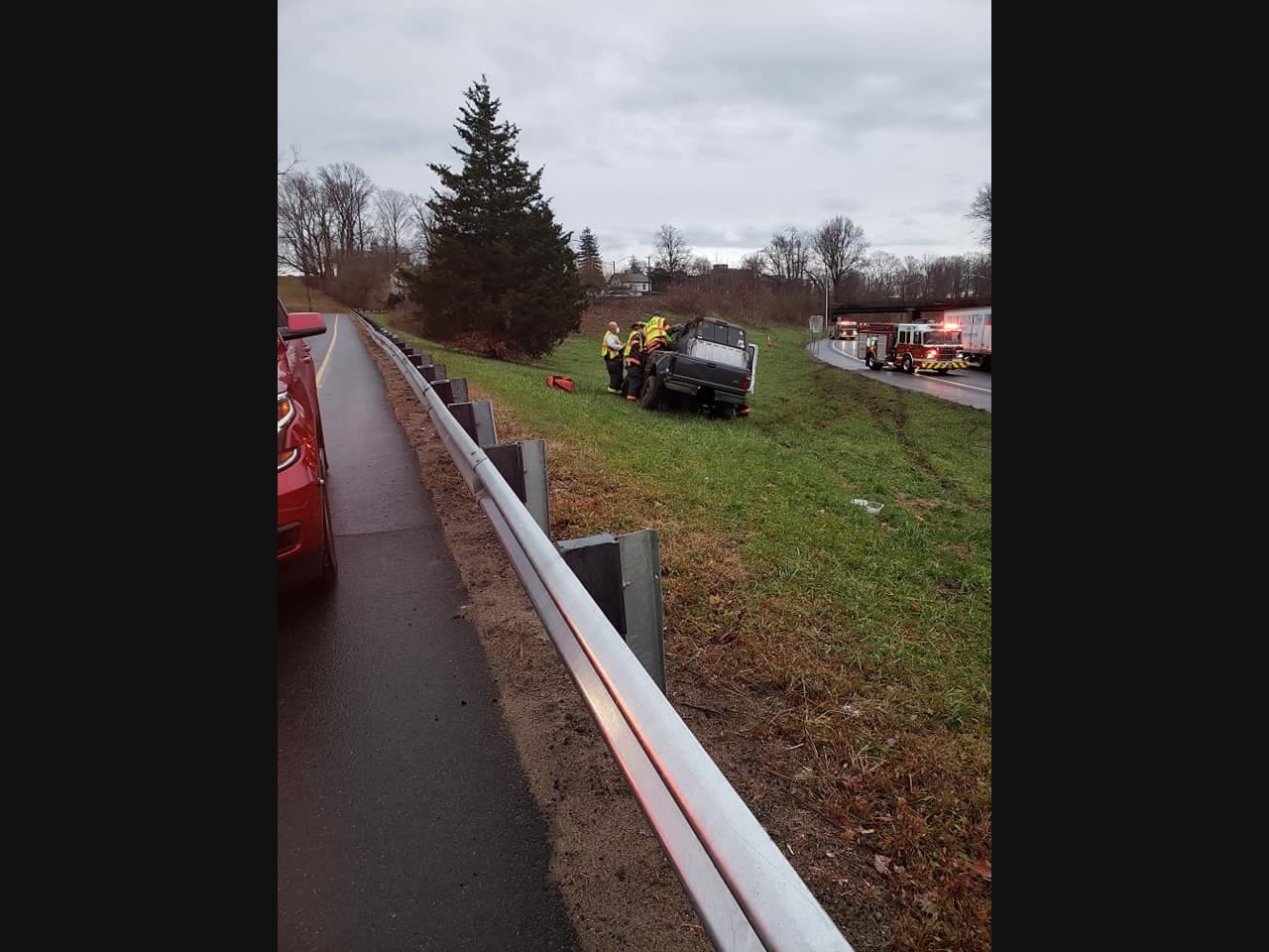 No Injuries Reported In Rollover Crash On Route 9 In Middletown ...