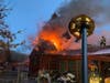 Crews responded to a house fire Saturday afternoon in Wallingford.