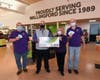Stop & Shop donated $1,000 to Master’s Manna Food Pantry as part of its grand reopening celebration in Wallingford.