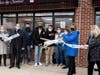 Mayor and town officials welcomed two new businesses to Stratford with joint ribbon-cutting ceremonies on Tuesday.