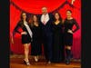 Amanda Torchia, Miss Connecticut 2021, Melissa Marci, Director of Marketing Hamden Rehabilitation & Health Care Center, Greg Czapiga, of ProCare LTC Pharmacy, Michelle Riley, of Hamden Rehabilitation & Health Care Center, and Alyssa Taglia, WTNH News 8.