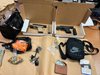 Items seized in connection with the investigation into two shootings that happened in late September and early October in Stratford, according to police.