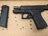 A gun that was reported stolen out of West Haven, seized by Hamden police officers.