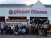Planet Fitness staff with the Middletown Fire Department at the new Planet Fitness club.