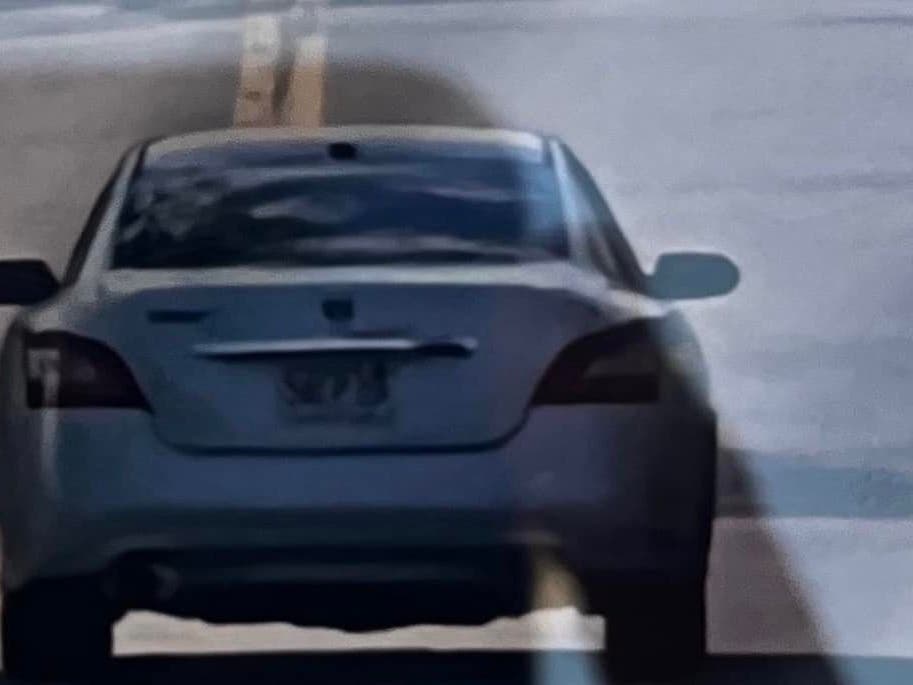 Image of the vehicle the suspect was seen leaving the scene in, according to police.