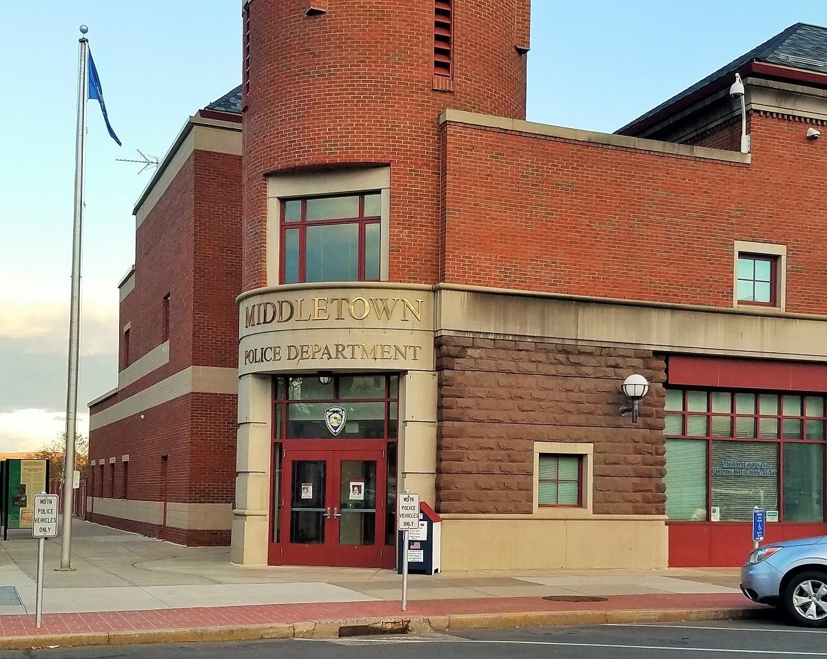 Officer Matt Silvestrini is a U.S. Army veteran who served two tours in Iraq and has been with the Middletown Police Department since 2012.