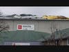 The roof of the Oakdale Theatre at 95 South Turnpike Road in Wallingford was damaged during Friday's storm.