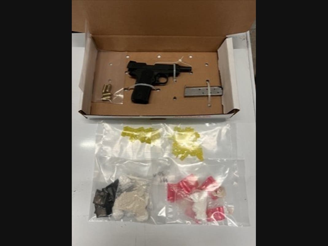 Items seized by Meriden police.