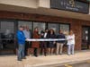 Town officials celebrated the opening of Stallion Barbershop with an official ribbon-cutting ceremony last Wednesday. 