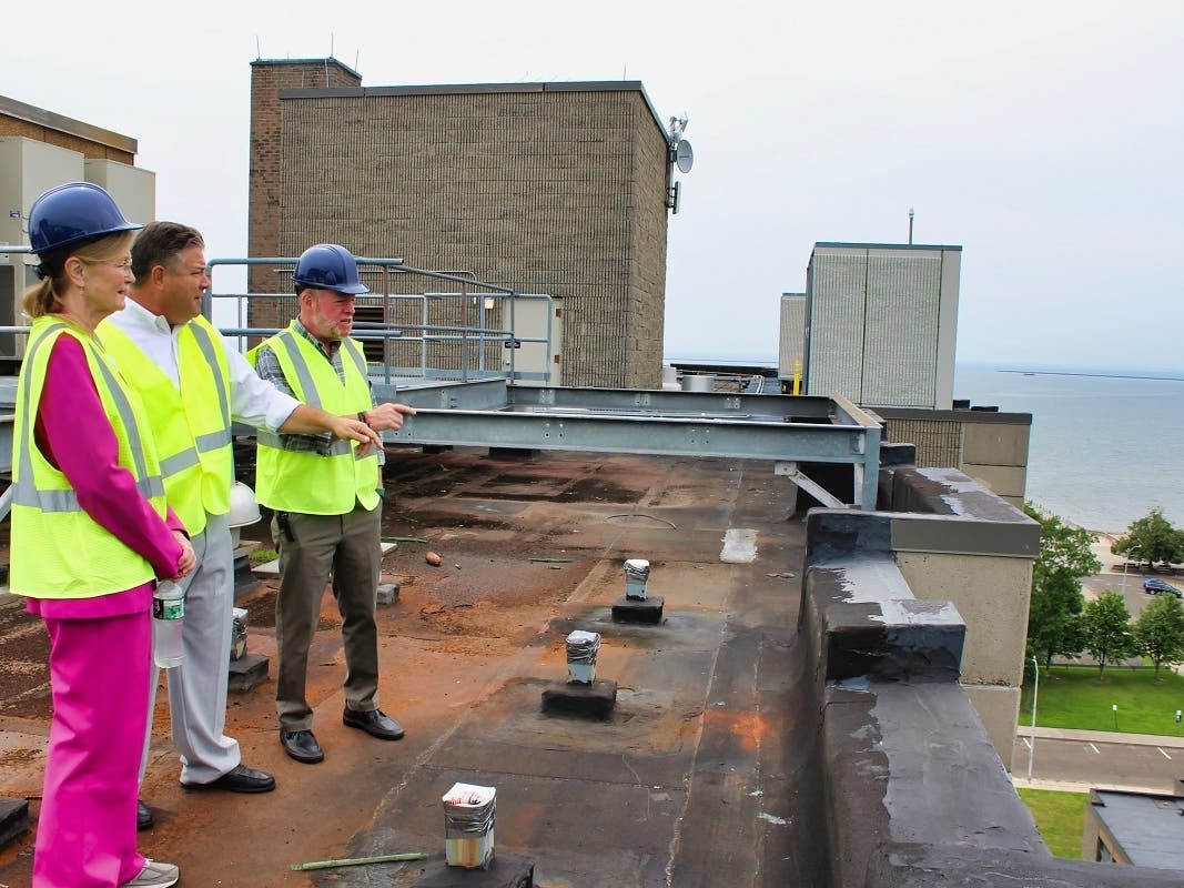 The extensive project kicked off Thursday.
