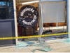 A driver crashed into the Bruegger’s Bagels on North Colony Road in Wallingford on Friday morning.