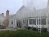 Crews responded around 9 a.m. Monday to Pine Hill Avenue on the report of a structure fire.