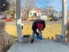 The theft occurred in the area of Mary Avenue, police said.