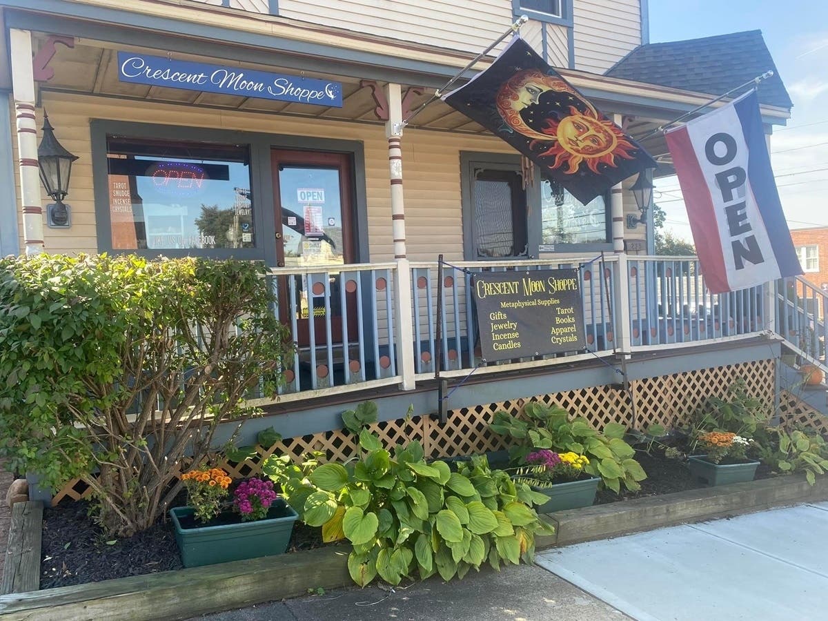 Crescent Moon Shoppe is located at 235 Center Street in Wallingford.
