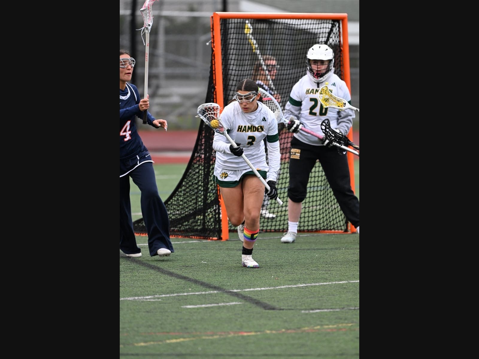 Hamden Girls Lacrosse Falls To Lyman Hall: PHOTOS