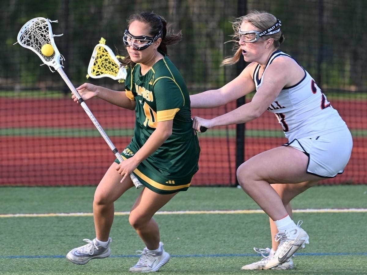 Hamden Girls Lacrosse Falls To Lyman Hall In Rematch: PHOTOS