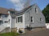 Crews responded around 3 p.m. to multiple 911 calls reporting a house fire on Clover Street in Stratford.