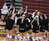 The Sheehan girls volleyball team beat Hamden 3-0 on Sept. 16 in Wallingford.