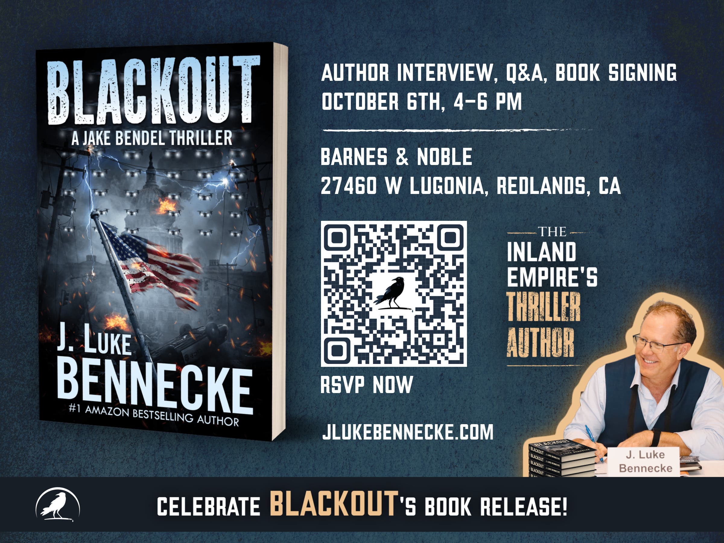 Meet the Inland Empire’s Thriller Author!