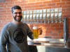 East Rock Brewing Company Co-owner Tim Wilson at their New Haven beer hall.