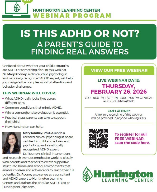 Is this ADHD or not?  Free webinar to help parents.