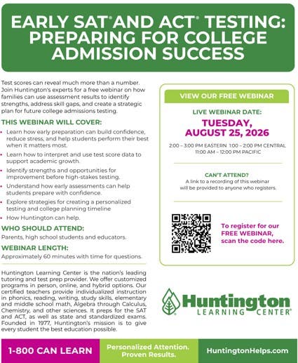 Early SAT and ACT Testing: Preparing for College Admission Success