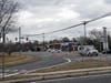 A crash that took out a utility pole contributed to hours-long traffic disruptions in Brick Friday.