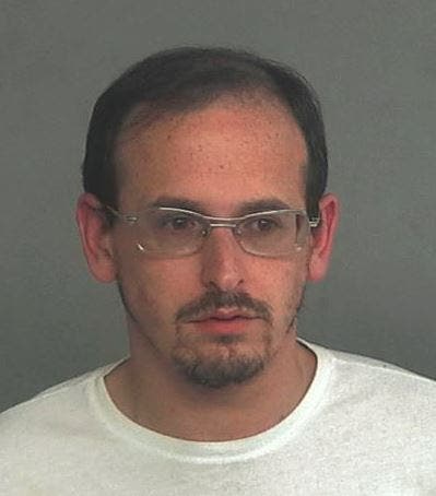 Samuel Schwinger, 34, of Lakewood, was on probation in connection with a previous conviction, prosecutors said. 