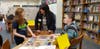 Manchester Township Elementary students demonstrate some of the new features of the STEAM Lab.