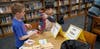 Manchester Township Elementary students demonstrate some of the new features of the STEAM Lab.