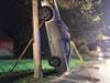 Struts stabilize the car. 