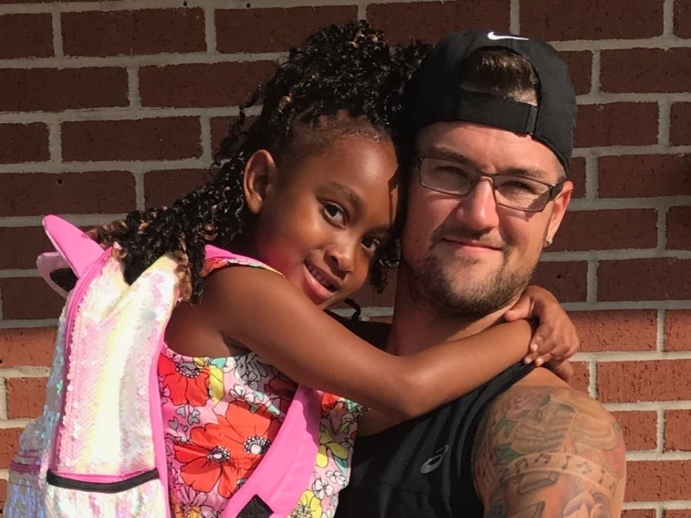 James Sorenson's daughter, Jayla, has a degenerative kidney condition and will need a transplant at some point. 