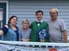 Anna Capizzo (second from left) celebrating the high school graduation of her grandson. 