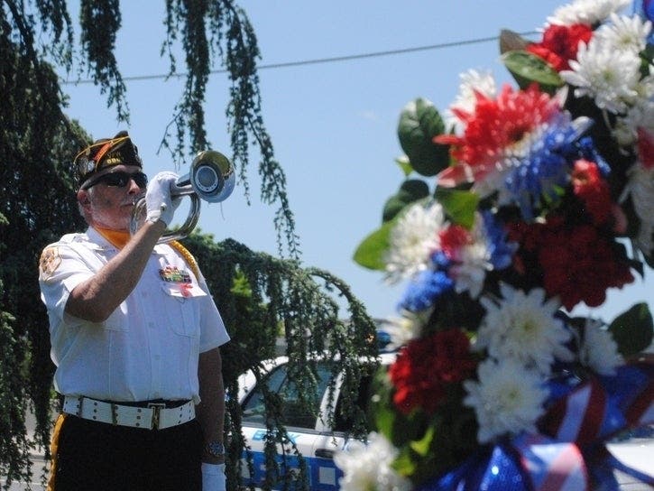 Hundreds paid respects at Brick's Memorial Day parade and ceremony, one of dozens around New Jersey. 