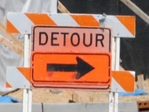 Traffic shifts and lane closures will be happening while Sunset Road is paved, Lakewood police said. 