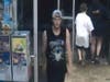 State Police say the men seen on surveillance video took crabs, steak and fruit and left without paying for them. 
