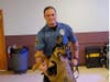 Patrolman Scott Smith and K9 Echo.