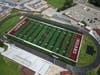 The new turf surface on the field at Toms River High School South. The turf was replaced at all three Toms River high schools.
