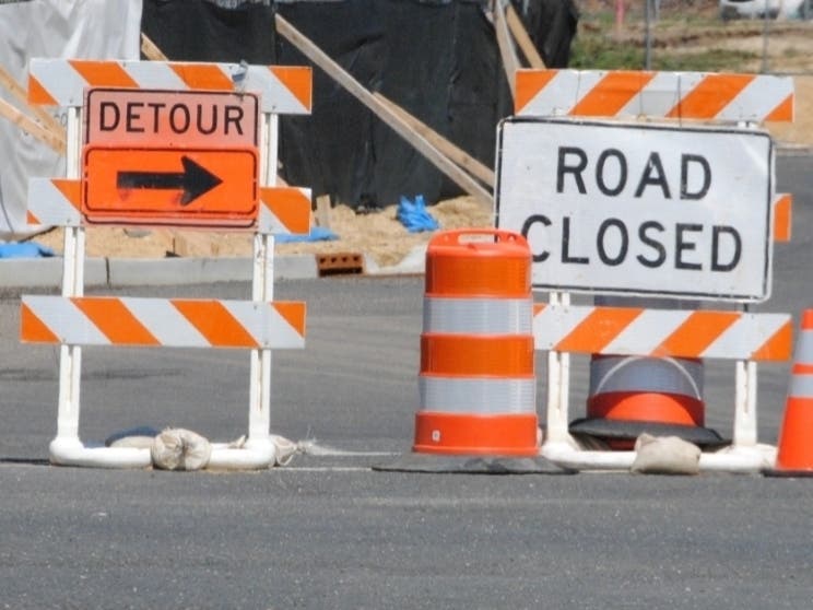 Expect extra traffic in the area of Sunset Road during the rabbi's funeral.