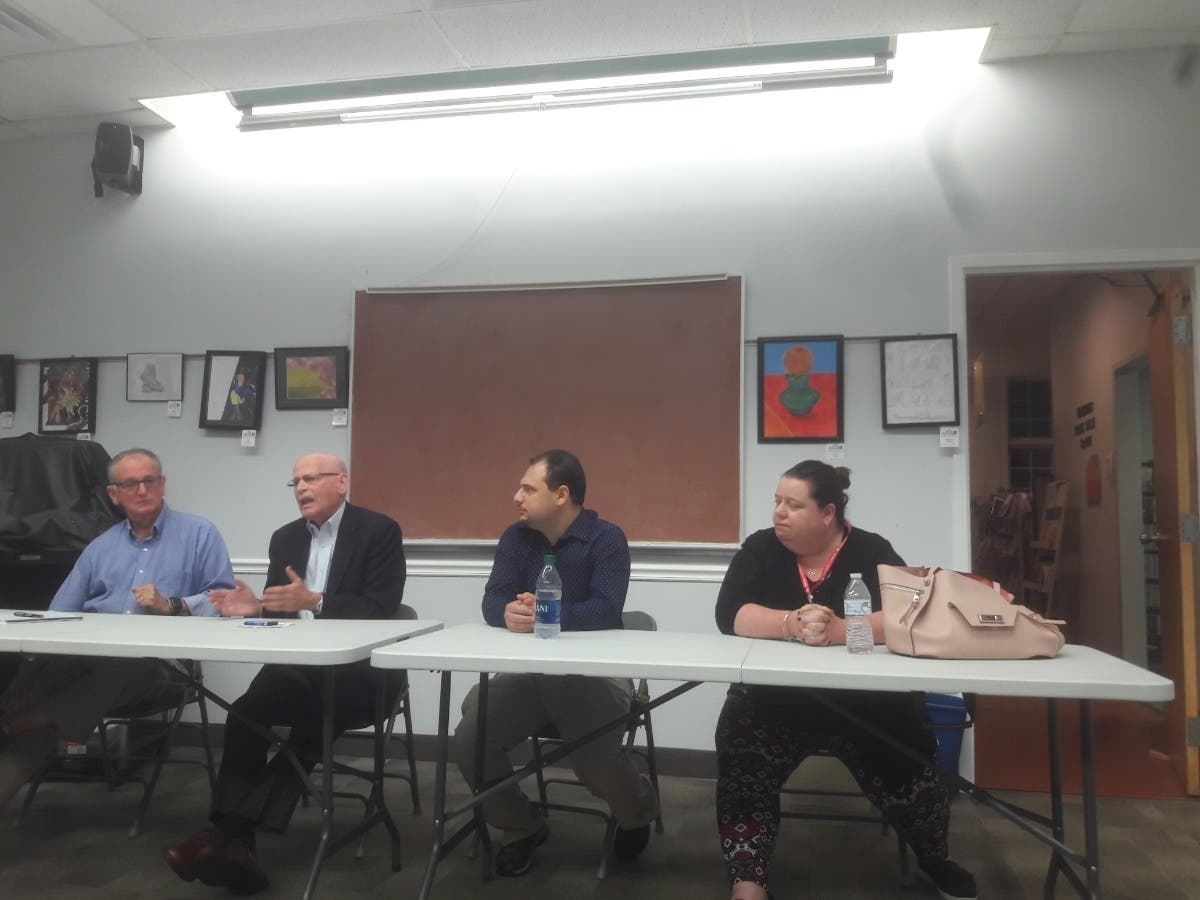 Mark Bonjavanni, Larry Gurman, Joe Tate and Cristy Mangano are seeking three seats on the Howell Township Board of Education.