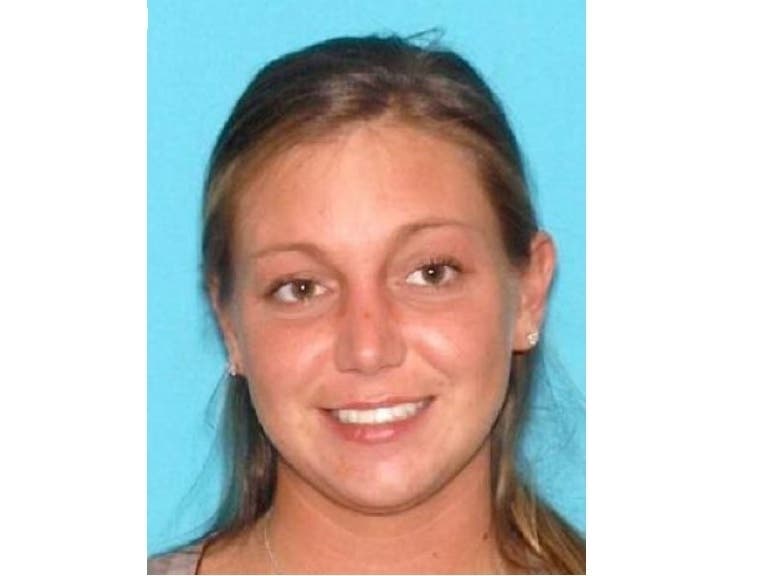 Allissa DeStefano, 29, is accused of leaving the three dogs behind in an abandoned home in Lacey. 