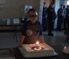 Miguel Alarcon got to celebrate his 8th birthday with a surprise party at South Toms River Elementary School. 